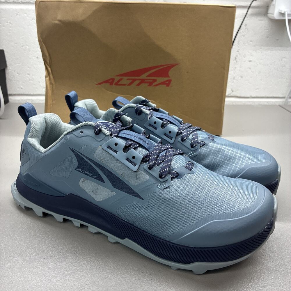 New Altra Women's Blue W LONE PEAK 8 Zero-Drop Comfort Running Sneaker Size 8.5